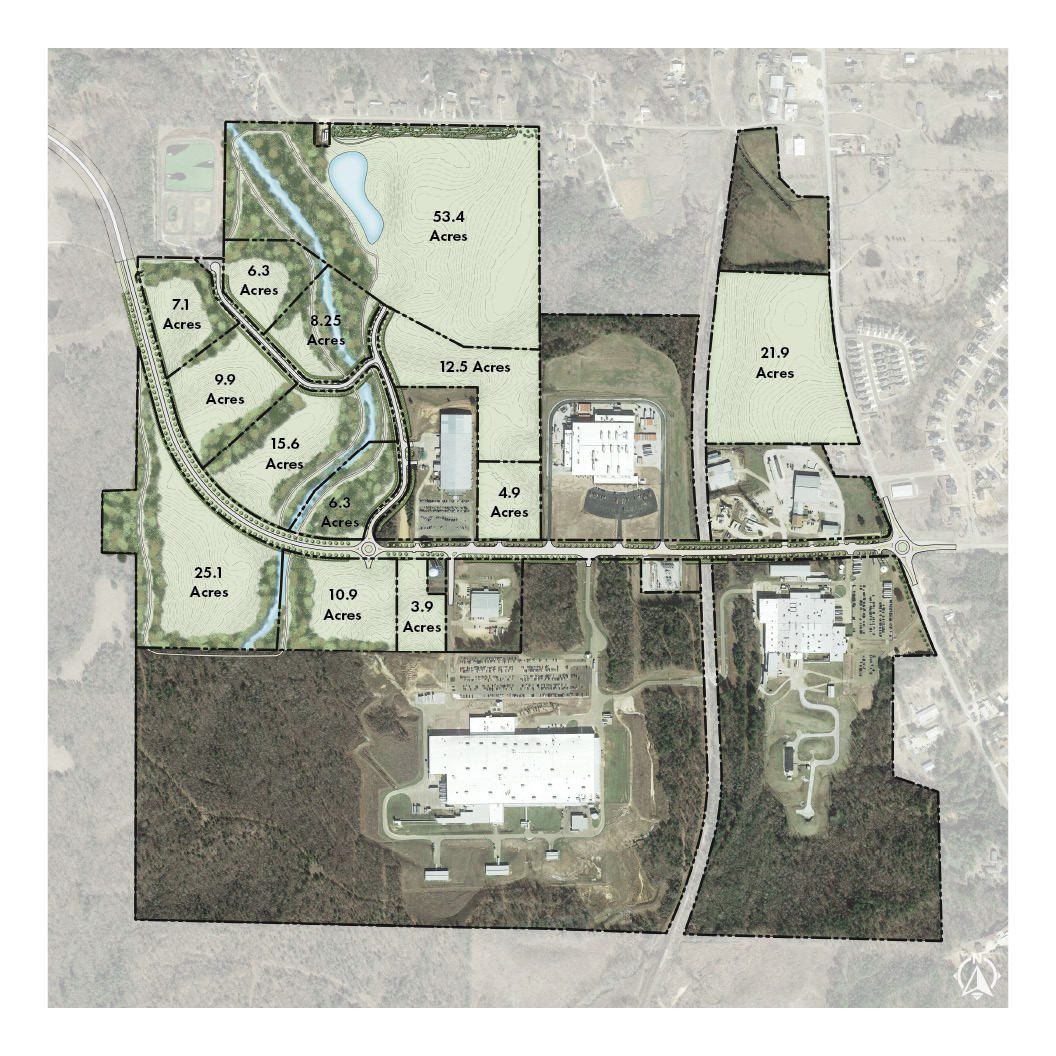 Lafayette County, MS Max D. Hipp Industrial Park Master Plan A2H