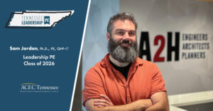 Sam Jordan, Ph.D., PE, QHP-IT, Leadership PE Class of 2026